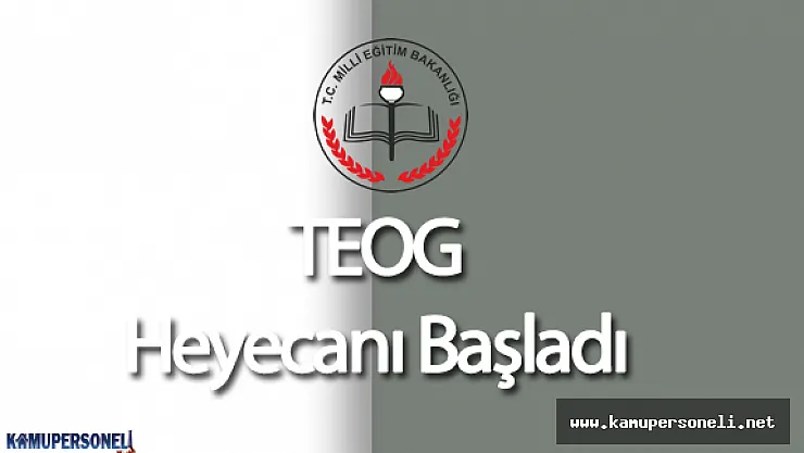 TEOG Heyecanı Başladı( Sınavların Birinci Oturumu, Türkçe , Matematik , Din Kültürü)