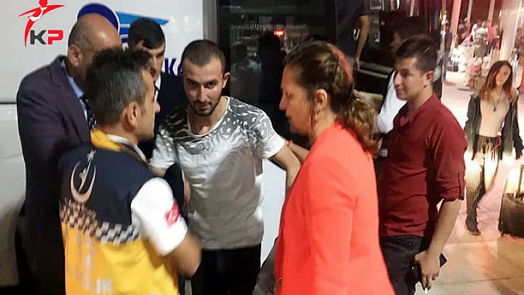 Terör Saldırısında Yaralanan Asker Otobüsle Memleketine Gönderildi!