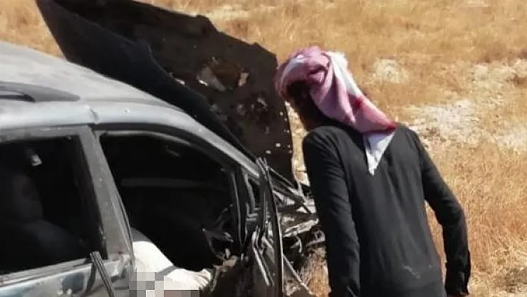 Teröristler Gandura-Münbiç otoyolunda füzeyle sivilleri vurdu: Ölüler ve yaralılar var!