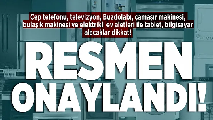 Ticaret Bakanlığı'ndan flaş taksit kararı! Bazı ürünlerde taksit sayısı 18 aya çıkarıldı