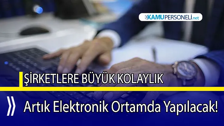 Ticaret sicili belgesi başvurusu ve harç bedelleri elektronik ortamda yapılacak!