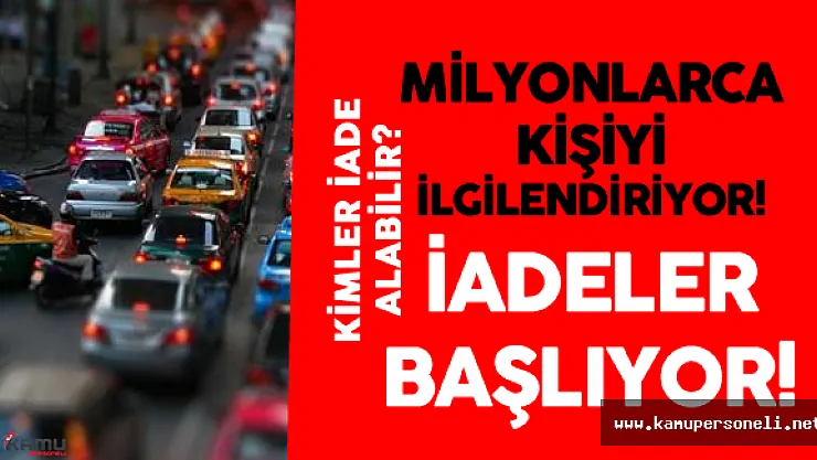 Trafik Sigortası Prim İadeleri Banka Kartına Ya da Kredi Kartına Yapılacak