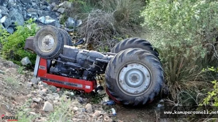 Traktörün Altında Kalan Çocuk Feci Şekilde Can Verdi