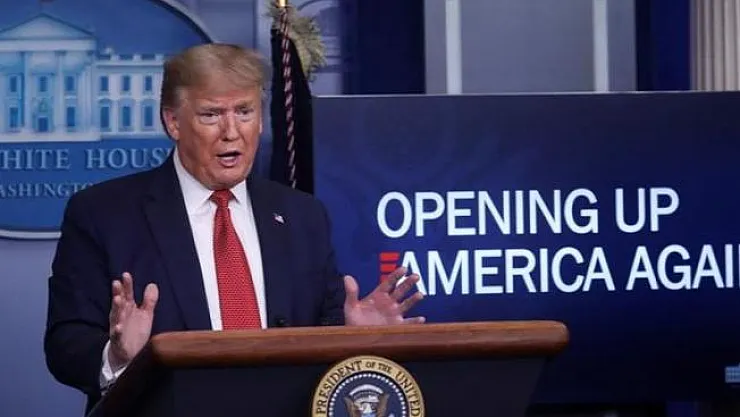 Trump'tan koronavirüse karşı şaşırtan öneri! Deri altına enjekte edilsin!