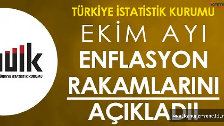 TÜİK Enflasyon Rakamlarını Açıkladı: İşte Ekim Ayının Şampiyonu!