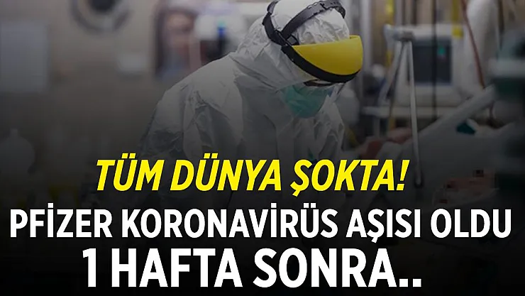 Tüm dünya şokta! Pfizer koronavirüs aşısı olan hemşire 1 hafta sonra korona oldu!