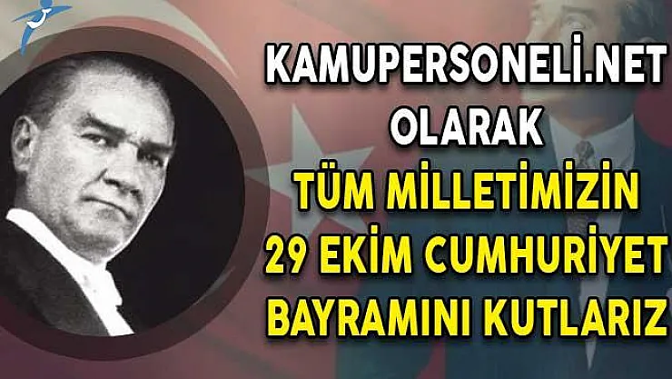 Tüm Milletimizin 29 Ekim Cumhuriyet Bayramı Kutlu Olsun