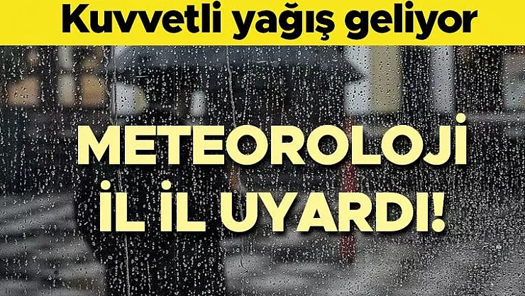Tüm Türkiye'ye sağanak yağış uyarısı: SEL RİSKİ VAR! Acil olarak duyuruldu! Günlerce devam edecek
