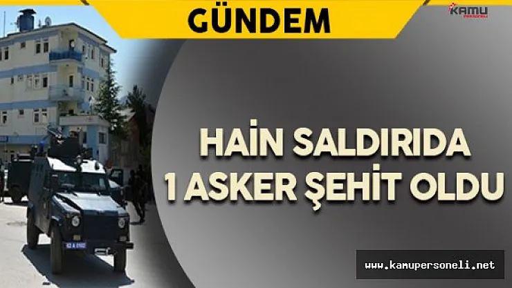 Tunceli'de Karakola Hain Terör Saldırısı