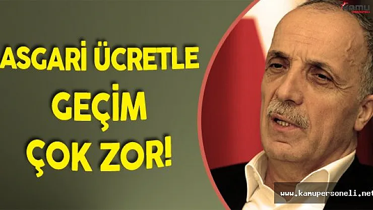Türk İş :&quotAsgari Ücret 1600 TL Olsun!"