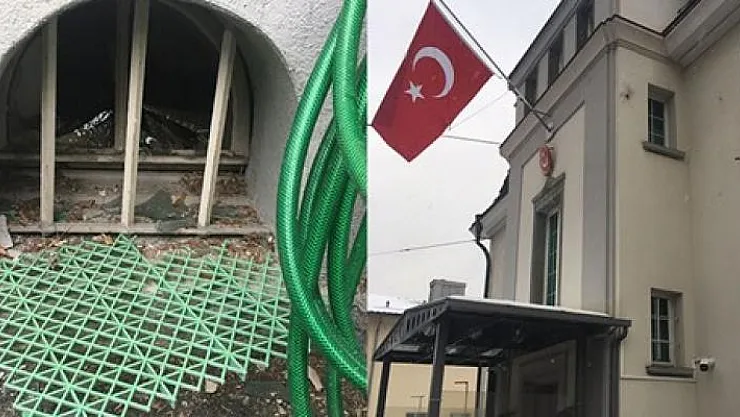 Türkiye Düşmanları İş Başında! Zürih Başkonsolosluğu'na Molotoflu Saldırı Düzenlendi