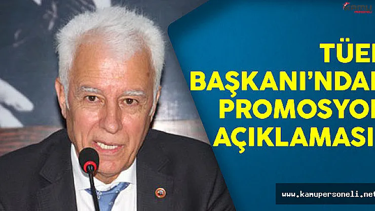 Türkiye Emekliler Derneği'nden Promosyon Açıklaması