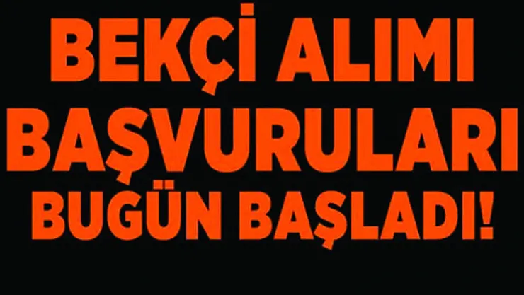Türkiye geneli 100'den fazla bekçi alımı yapılıyor! İŞKUR güncel bekçi alım başvuru ekranı!