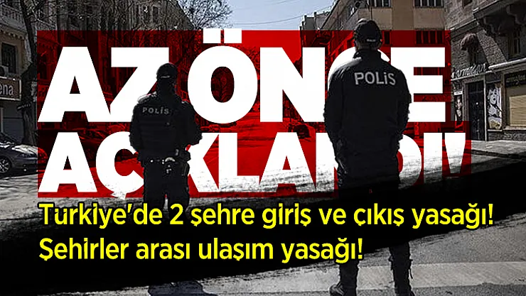 Prof. Dr. Faruk Aydın'dan flaş açıklama! Türkiye'de 2 şehre giriş ve çıkış yasağı uygulansın teklifi!