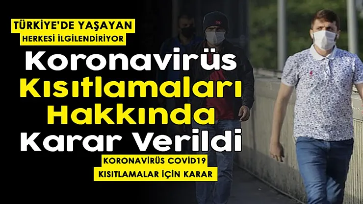 Türkiye'de herkesi ilgilendiriyor! Sağlık Bakanı Koca yeni kısıtlama hakkında kararı verdi ve duyurdu