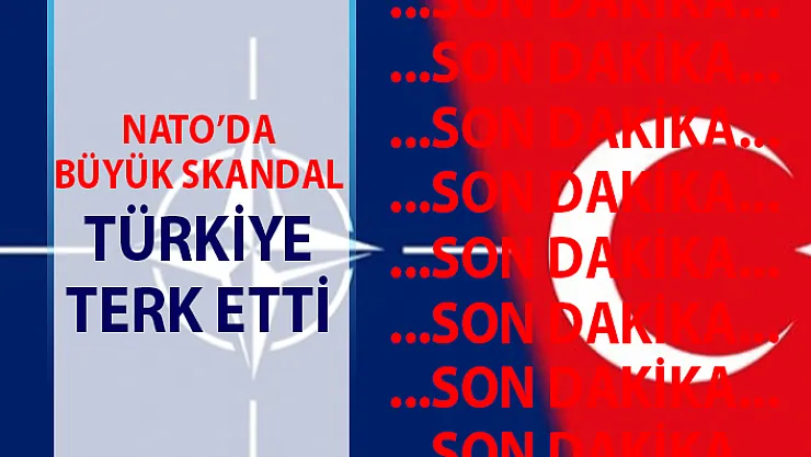 Türkiye'den NATO'ya büyük tepki!