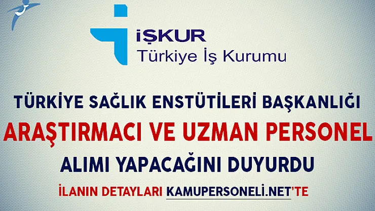 TÜSEB Araştırmacı ve Uzman Personel Alımı Yapacağını Duyurdu