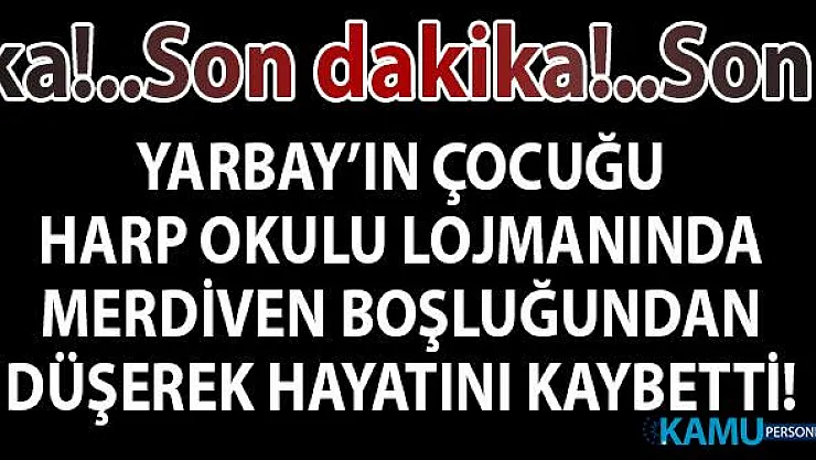 Tuzla Deniz Harp Okulu Lojmanlarında 4. kattan düşen çocuk hayatını kaybetti - Son dakika