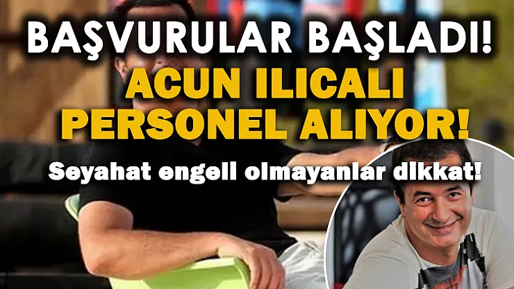 TV8 Acun Medya seyahat engeli olmayan personel alımına başladı! Yüksek maaş verilecek! Acun Medya iş başvurusu..