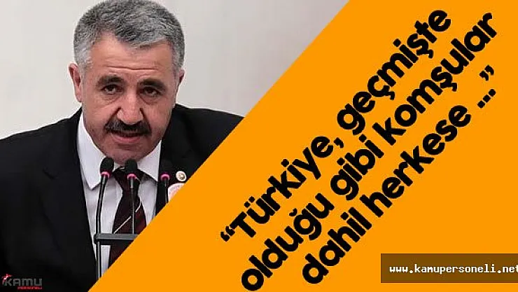 Ulaştırma Bakanı : " Kutlu Yürüyüş Devam Edecek"