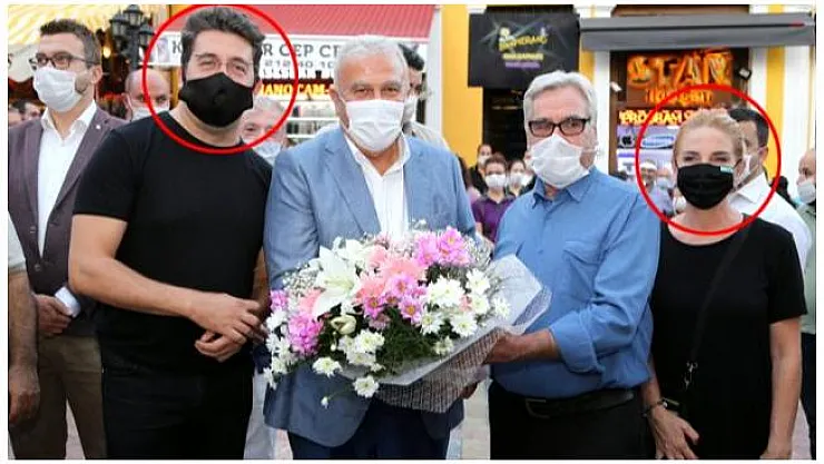 Ünlü oyuncularla fotoğraf çektirmişti! O muhtarın koronavirüs testi pozitif çıktı!