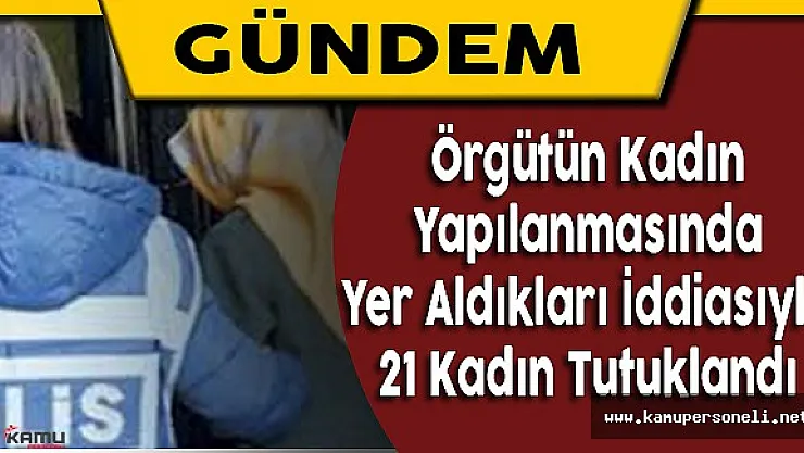 Uşak'ta FETÖ/PDY Operasyonu Düzenlendi (21 Gözaltı)