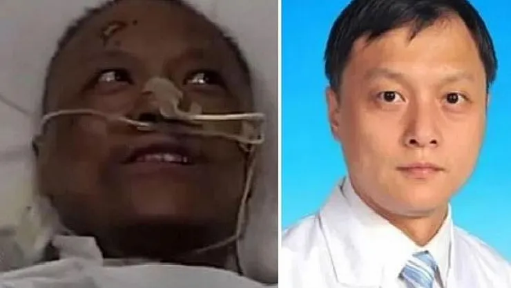 Uzmanlar Sebebini Açıkladı! Çin'de İki Doktorun Ten Rengi Covid-19 Nedeniyle Değişti