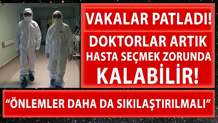 Vakalar patladı! Doktorlar artık hasta seçmek zorunda kalabilir!