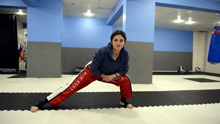 Vakit geçirmek için başladığı sporda başarılara doymuyor