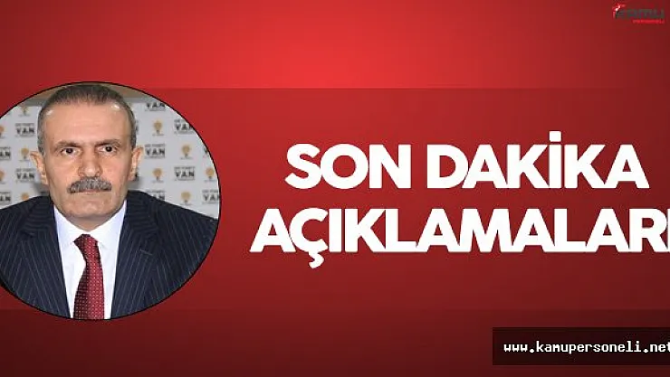 Van Milletvekili'nden Patlama Açıklaması