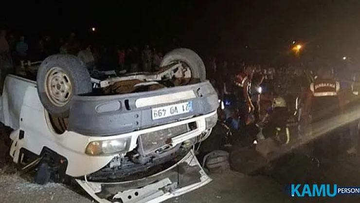 Van'ın Muradiye İlçesinde Düzensiz Göçmenleri Taşıyan Minibüs Devrildi: 43 Yaralı!