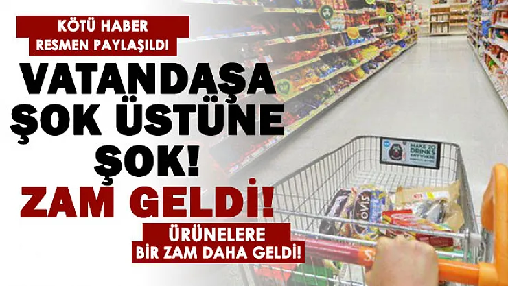 Vatandaşlara bir şok daha! Un fiyatlarına bir zam daha yapıldı