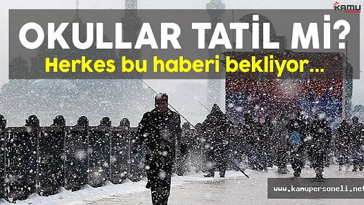 Yarın okullar tatil mi 1 Aralık okullar tatil olacak mı MEB ve Valilik açıklaması