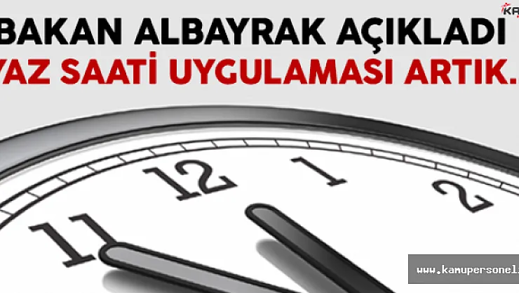 Yaz Saati Uygulamasıyla İlgili Kritik Açıklama