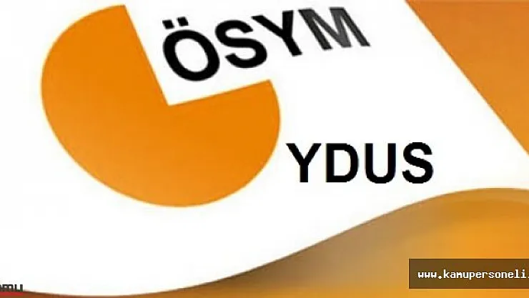 YDUS Sınav Sonuçları Açıklandı