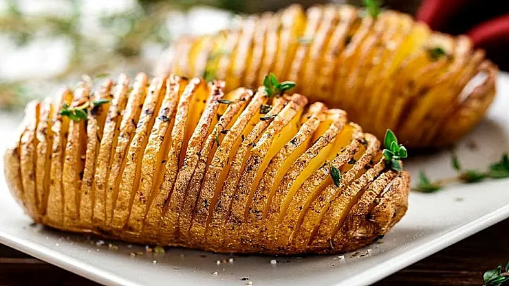 Yelpaze patates tarifi! Gelinim Mutfakta yelpaze patates nasıl yapılır?