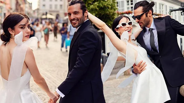 Yeni Evlenmişlerdi, O Günü Anlattılar: Serkan Çayoğlu Ve Özge Gürel'den Düğün Sonrası İlk Röportaj Geldi! 'İnsan Sevdiğini Öyle Görünce Büyüleniyor…'