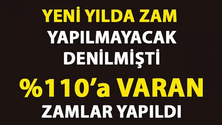 Yeni yılda Köprü ve otoyollara yapılan büyük zam oranları herkesi şaşırttı