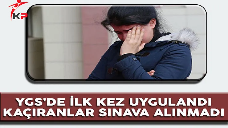 YGS'de İlk Kez 09.46'da Gelen Öğrenciler Sınav Salonlarına Alınmadılar