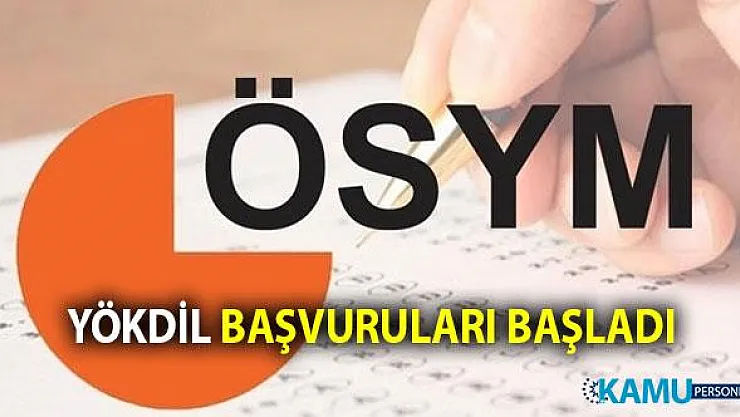 YÖKDİL Yabancı Dil Sınavı'na başvurular 13 Eylül'de  başladı. YÖKDİL Sınavı Başvuru Linki