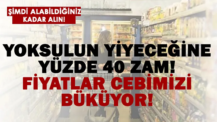 Yoksulun yiyeceği makarnaya bir yılda gelen zam dudak uçuklattı!