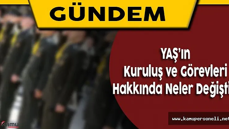 Yüksek Askeri Şura'nın Yapısında Neler Değişti ?