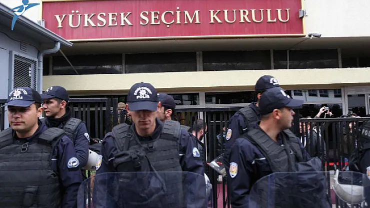 Yüksek Seçim Kurulu'nda Yoğun Güvenlik Önlemi Alındı!