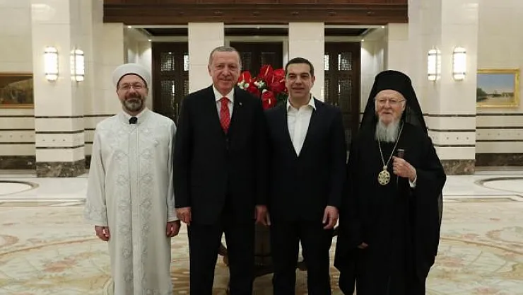 Yunanistan Başbakanı Çipras Ankara'da