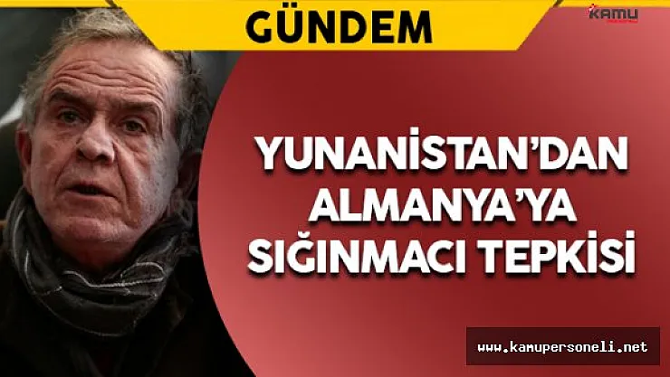 Yunanistan'dan Almanya'ya Tepki