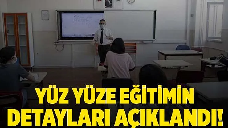 Yüz yüze eğitimle ilgili flaş açıklama! Bakanlık 81 ile yazı yolladı!