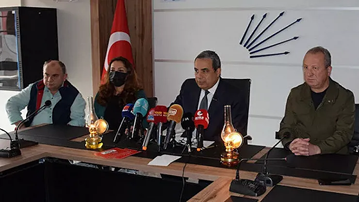 Zamları Protesto Eden CHP İl Başkanlığına Büyük Şok! Elektrikleri Kesildi!