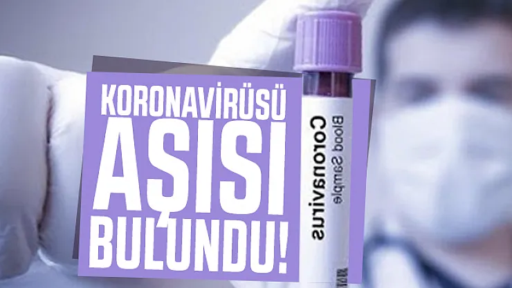 Zhang Hanhui duyurdu: Koronavirüsü aşısı bulundu!