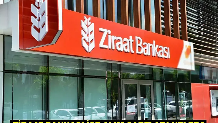 Ziraat Bankası 250 Servis Görevlisi alımı başvurular başladı! İşte kontenjan dağılımı ve başvuru şartları…