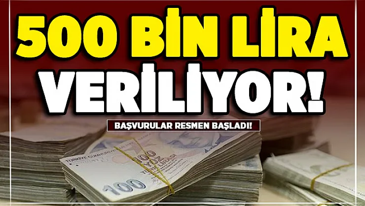 Ziraat Bankası 500 bin lira veriyor! Başvurular başladı